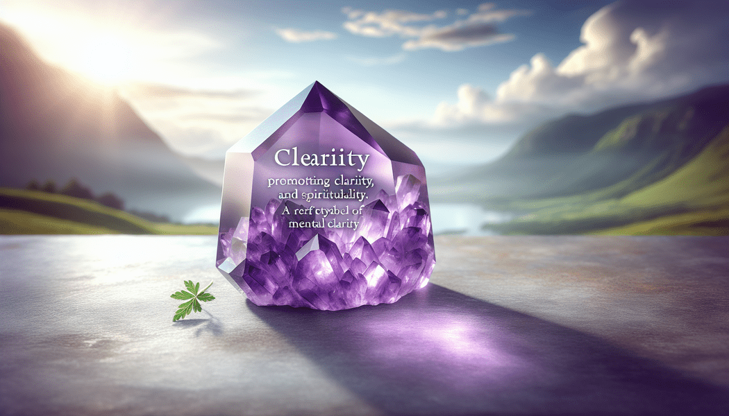 Aufladen und Reinigen des Amethyst - Heilstein Amethyst – Fördert Klarheit und Spiritualität